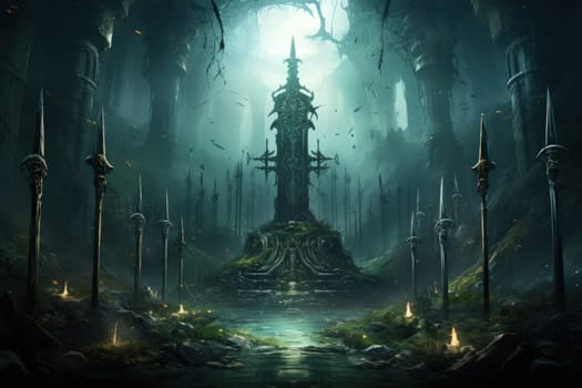 Embark on a journey into the realm of fantasy and encounter the extraordinary sentient enchanted swords.