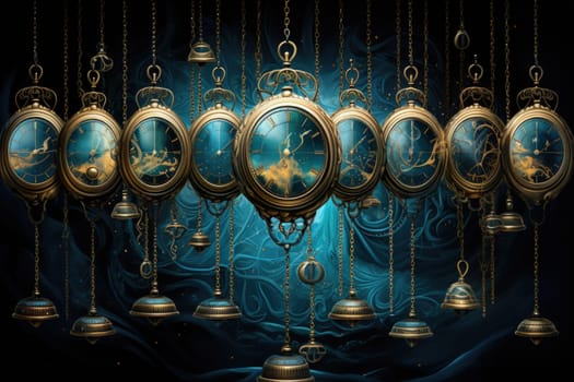 In the realm of fantasy, time-traveling pocket watches hold the key to unlocking glimpses into past and future moments.