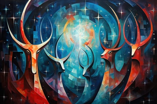 Immerse yourself in the ethereal beauty of this illustration created by a professional visual artist.