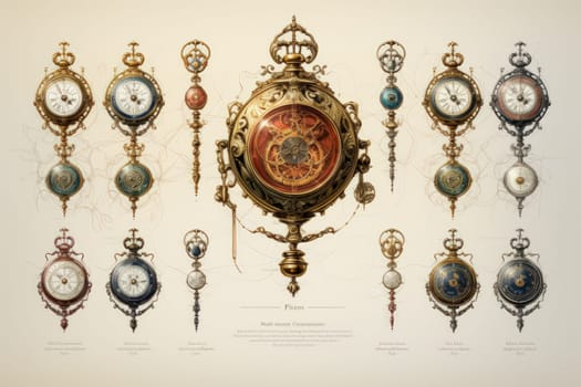 In the realm of fantasy, time-traveling pocket watches hold the key to unlocking glimpses into past and future moments.