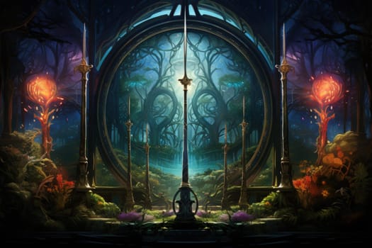 Embark on a journey into the realm of fantasy and encounter the extraordinary sentient enchanted swords.