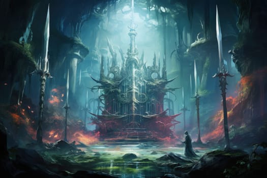 Embark on a journey into the realm of fantasy and encounter the extraordinary sentient enchanted swords.