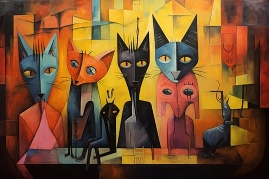 In the realm of fantasy, witches' familiars take on various forms, but the most iconic and cunning of all are the black cats.