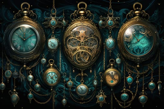 In the realm of fantasy, time-traveling pocket watches hold the key to unlocking glimpses into past and future moments.