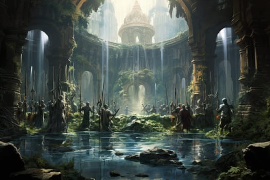 Embark on a journey into the realm of fantasy and encounter the extraordinary sentient enchanted swords.