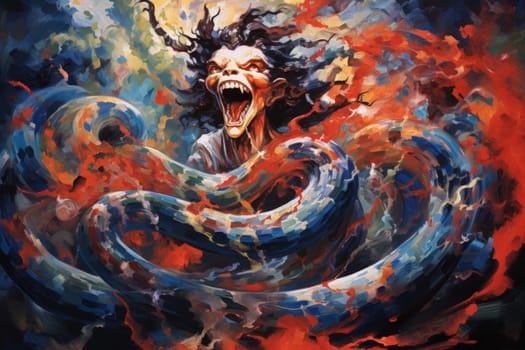 Journey into the realm of fantasy and encounter the serpentine naga, mystical creatures that possess a unique blend of human and snake-like characteristics.