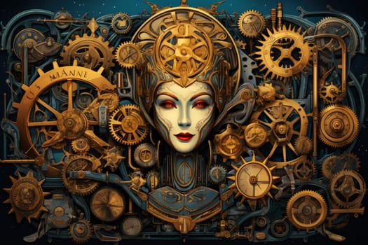 Delve into the world of fantasy with these mesmerizing clockwork automatons inspired by the steampunk aesthetic.
