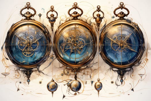 In the realm of fantasy, time-traveling pocket watches hold the key to unlocking glimpses into past and future moments.