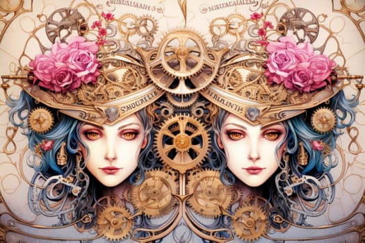 Delve into the world of fantasy with these mesmerizing clockwork automatons inspired by the steampunk aesthetic.