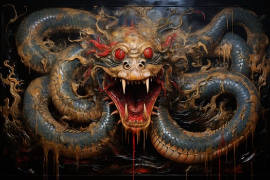 Journey into the realm of fantasy and encounter the serpentine naga, mystical creatures that possess a unique blend of human and snake-like characteristics.