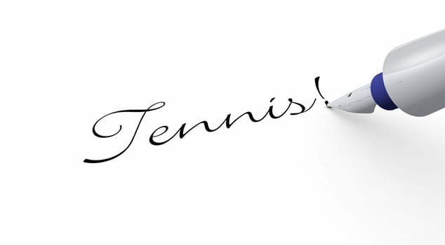 Pen Concept - Tennis!