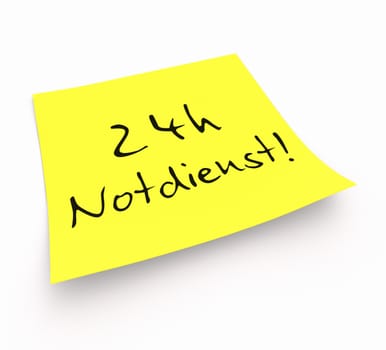 Notepads - 24-hour emergency service!