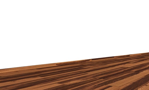 Wall with Wooden Floor Diagonal - Oak Copper