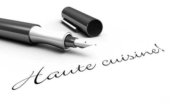 Haute cuisine! - Pen concept