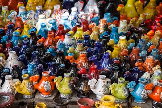 Tunisian candle holder, camel shape at the Market in Djerba Tunisia