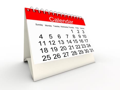 3D calendar