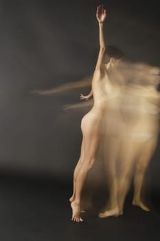 Dancer in motion