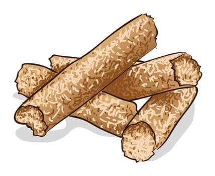 Natural bio fuel alternative made from wood biomass