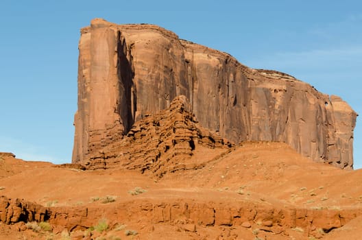 rocks in Monument Valley in Utah in the United States of America