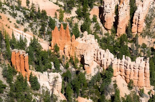 Bryce Canyon in Utah in the United States of America