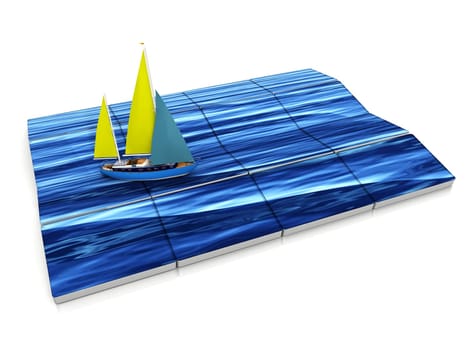sail ship