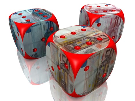 dice and euro