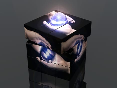 the hand box