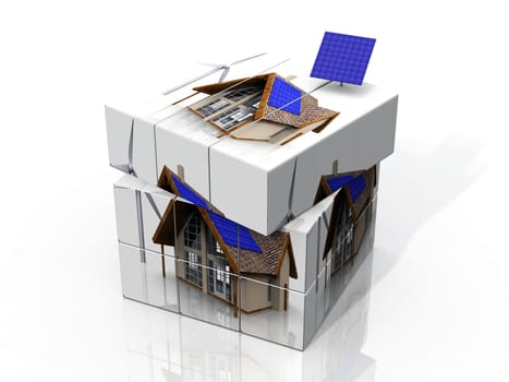 solar cell box