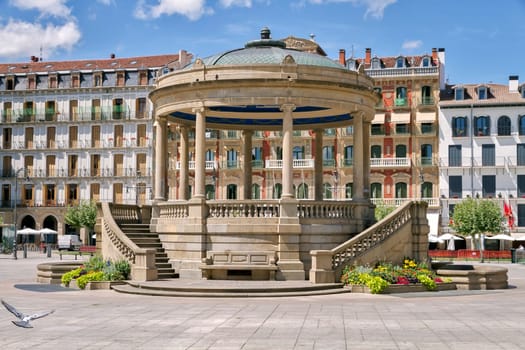 Castillo square, Pamplona Spain