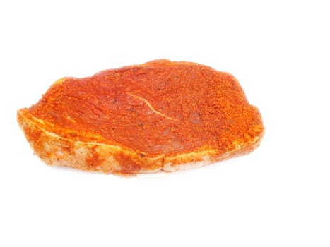 Raw grilled meat