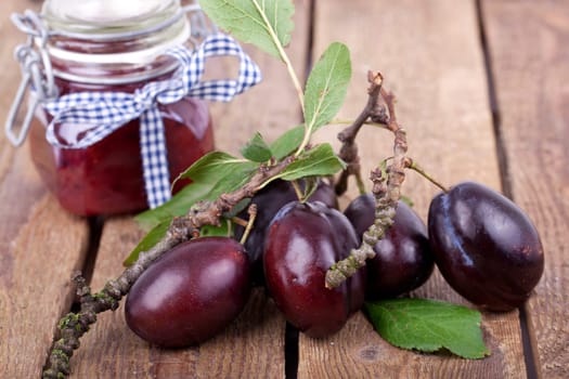 Fruit and jam