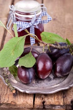 Fruit and jam