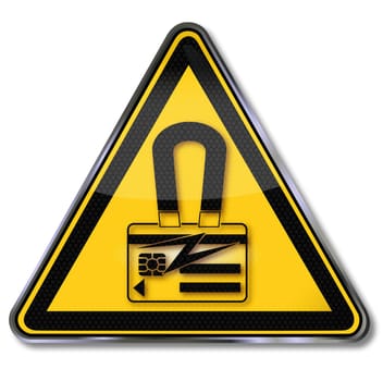 Shield Magnet and Magnetic Stripe