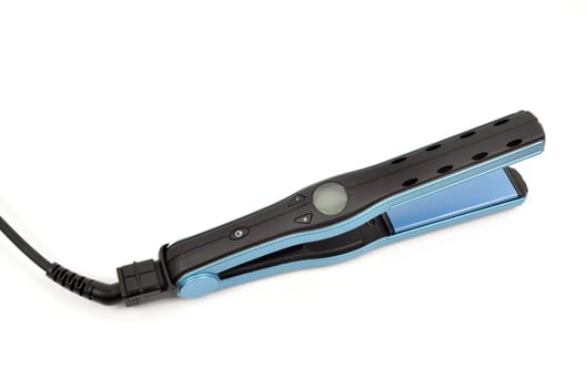 Hair straightener isolated on white background