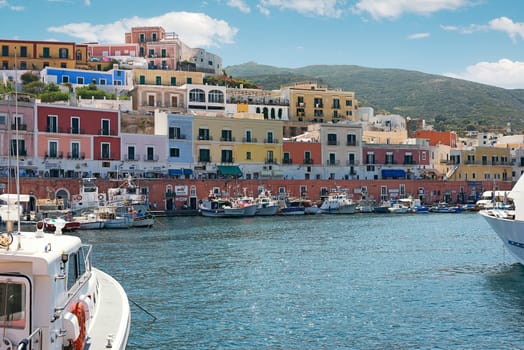 photo taken along the coast of Ponza