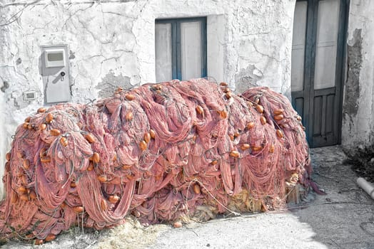 Photos taken along the Port of Ponza