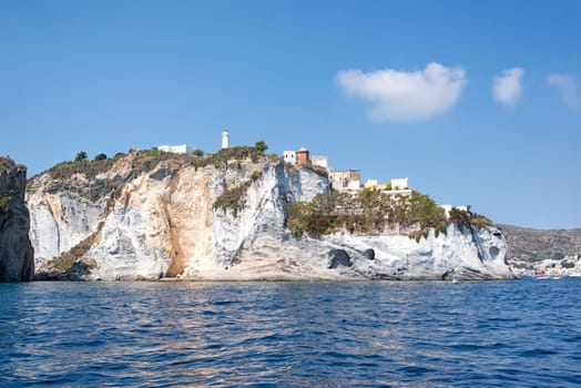 photo taken along the coasts Ponza