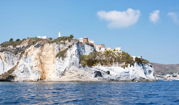 photo taken along the coasts Ponza