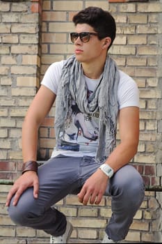 Thoughtful in summer