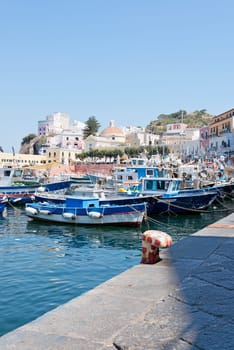 photo taken along the coasts Ponza