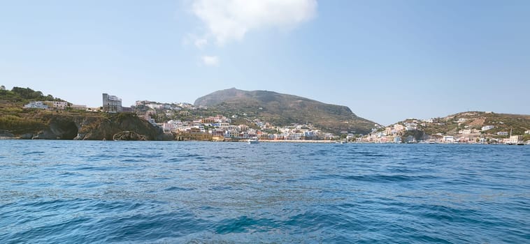 photo taken along the coasts Ponza