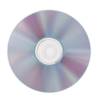 cd, dvd, bluray disc isolated on white background