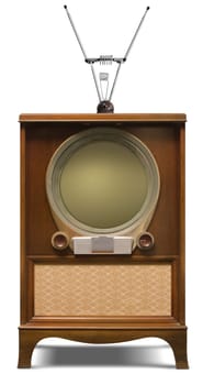 1952 console television set