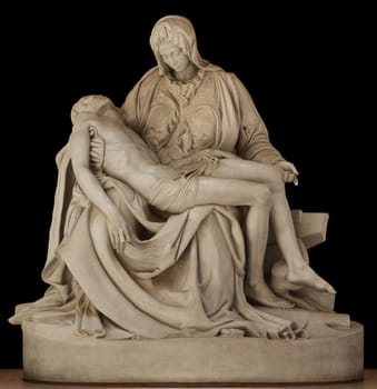 Statue of Mary holding the body of Jesus by Michael Angelo