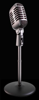 A vintage themed 50's microphone with clipping path included for those who need a different background. Please be advised:  Product design is origonaly made for this project and violates no trademarked design.