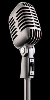 A vintage themed 50's microphone with clipping path included for those who need a different background. Please be advised:  Product design is origonaly made for this project and violates no trademarked design.