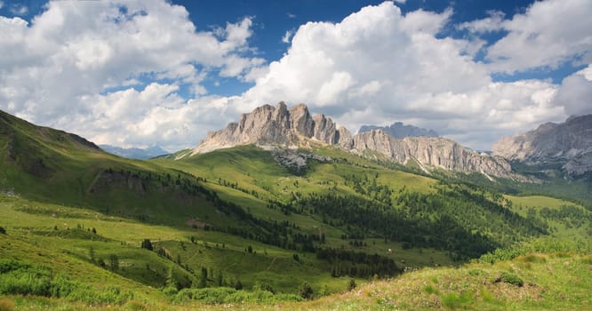 Dolomites, Col di Lana neighbourhood