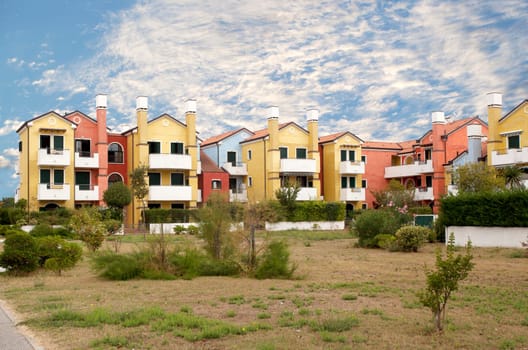 Colored houses