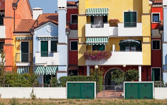 Colored houses