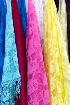 Burano lace scarf